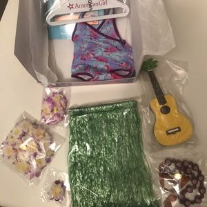 American girl Island Luau outfit super rare